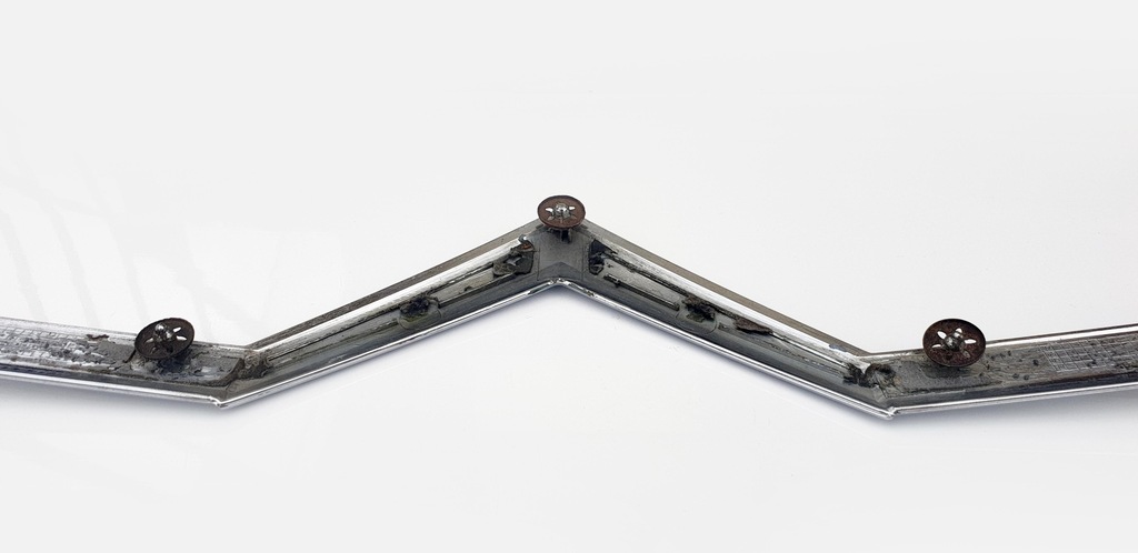 фото №13, Citroen c5 i igen молдинг хром хромована капот капот решітка радіатора перед передня