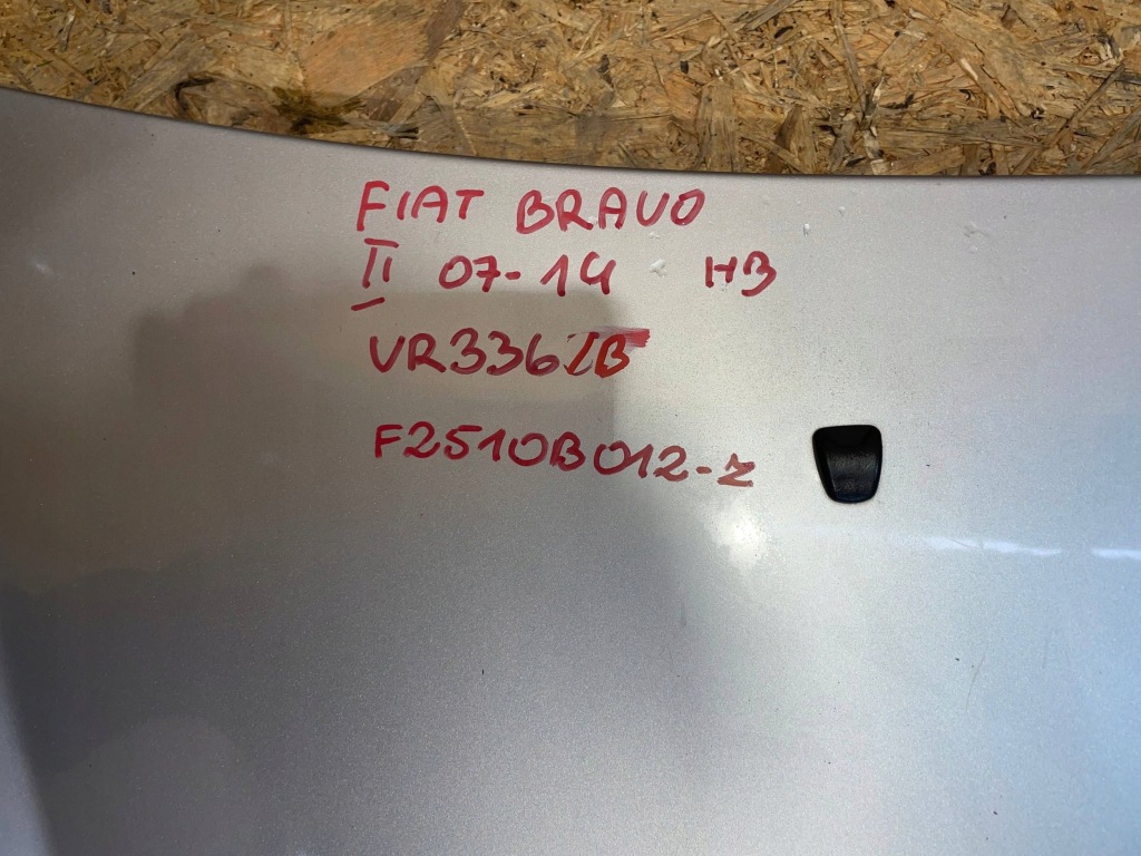 Fiat bravo 2 2 07-14 hb капот кришка двигуна vr 336/b 336b Оригінал