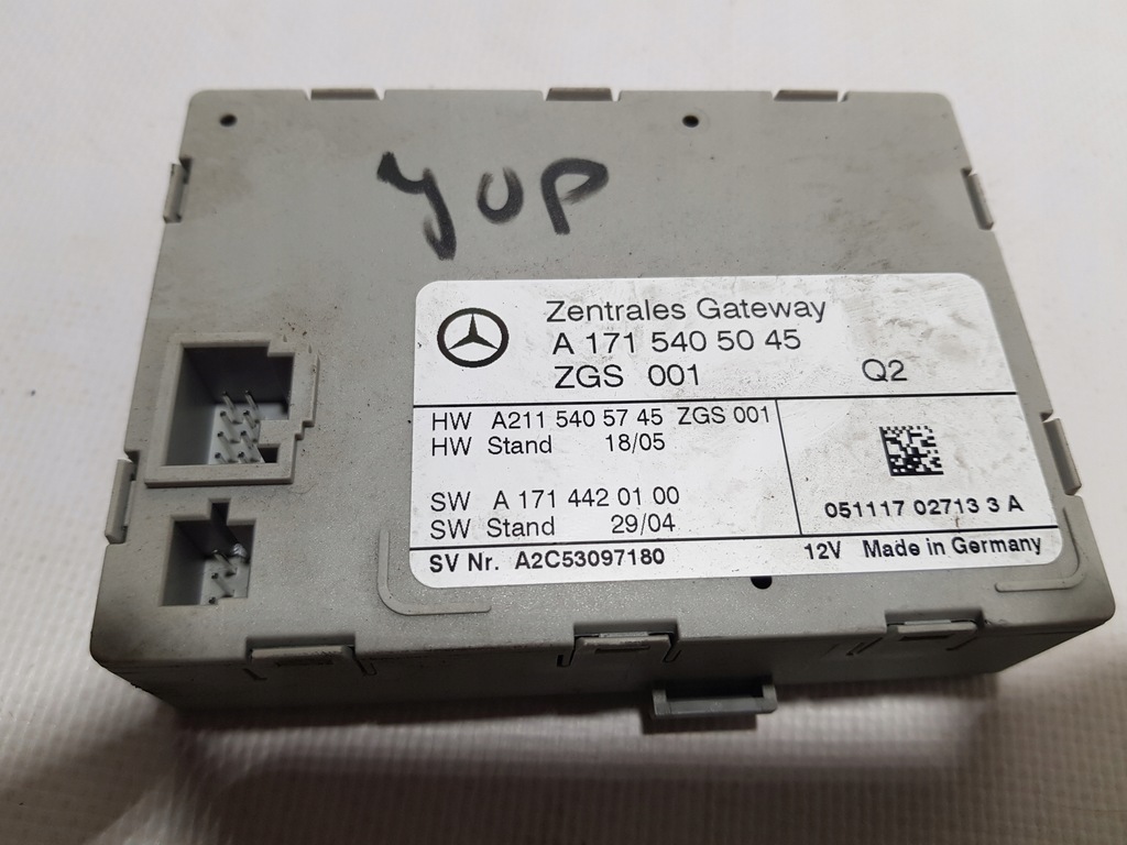 фото №1, Модуль замка шлюз mercedes slk r171 w171 1715405045