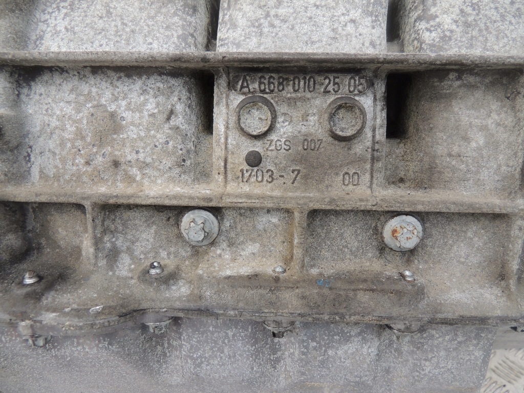 фото №5, Mercedes w168 двигатель 1.7cdi zgs007 a6680102505