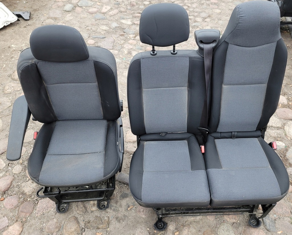 фото №1, Сидіння пасажир водій лавка renault master iii movano bdb