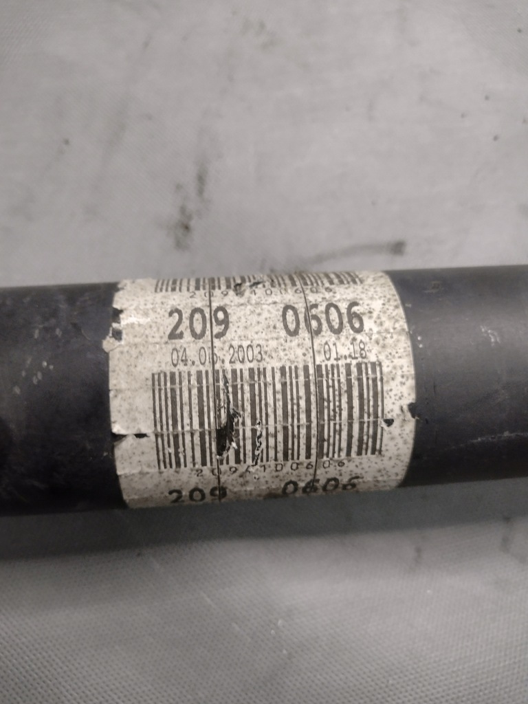 фото №12, Mercedes w203 kombi c200k 03r wal приводной 2090606