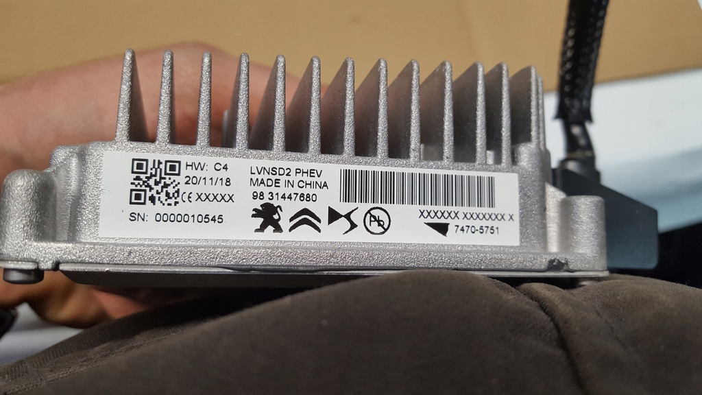 фото №4, Citroen ds7 модуль блок керування 9831447680