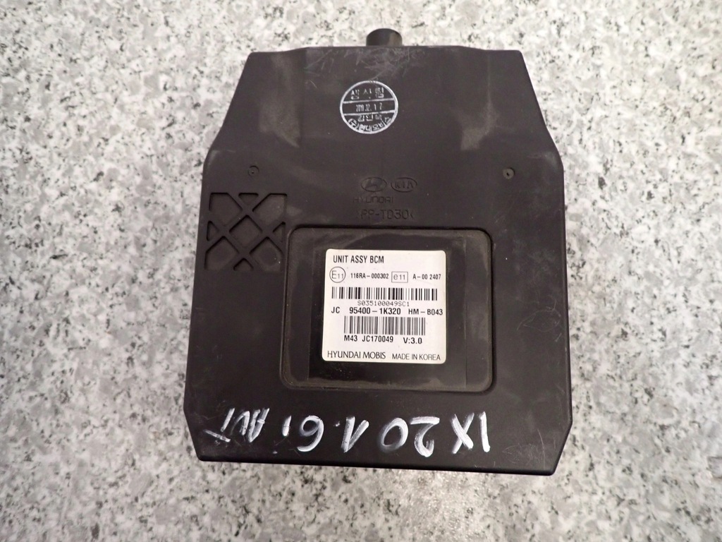 фото №1, Hyundai ix20 1.6b автоматична коробка передач 09- модуль bcm комфорту