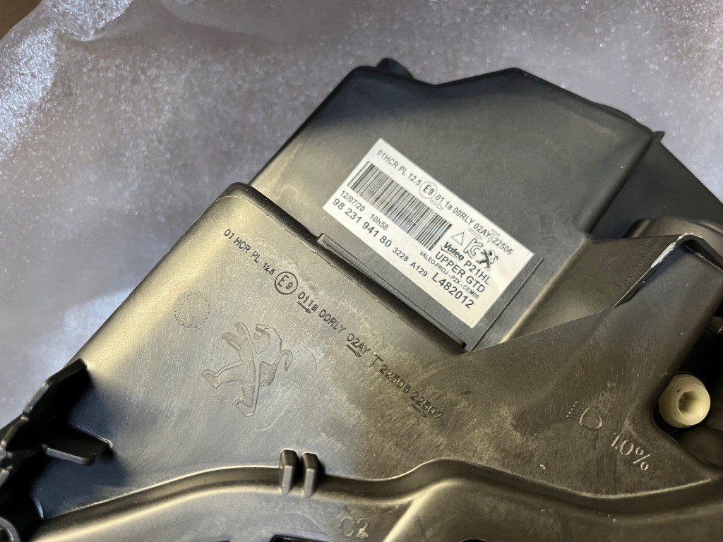 фото №6, Лампа full led peugeot 208 2008 ліва фара 9823194180 лівий full led