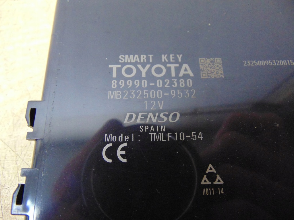 фото №6, Модуль смарт-ключ toyota auris ii 89990-02380