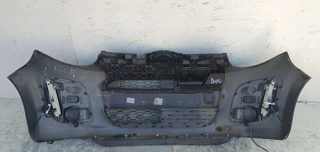 фото №16, Citroen c1 lift 012-014 led бампер перед передній