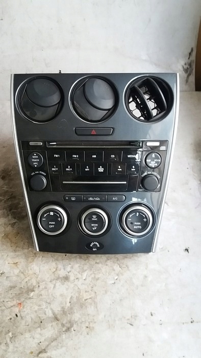 фото №2, Mazda 6 lift gg радіо cd панель обдув gr4b66dsx