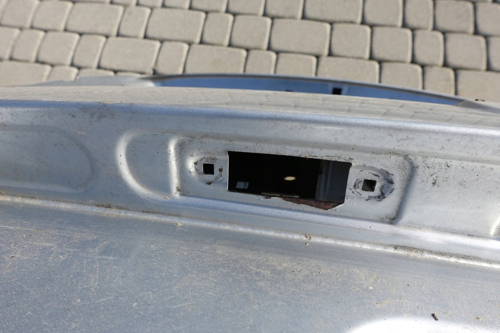 фото №5, Skoda roomster крышка багажника задняя задняя серебристая