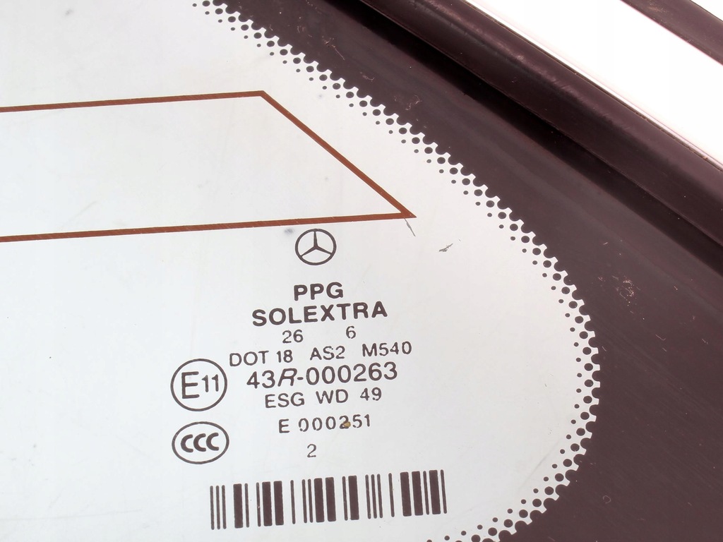 фото №4, Скло кузовна лівий задня mercedes r-klasa w251