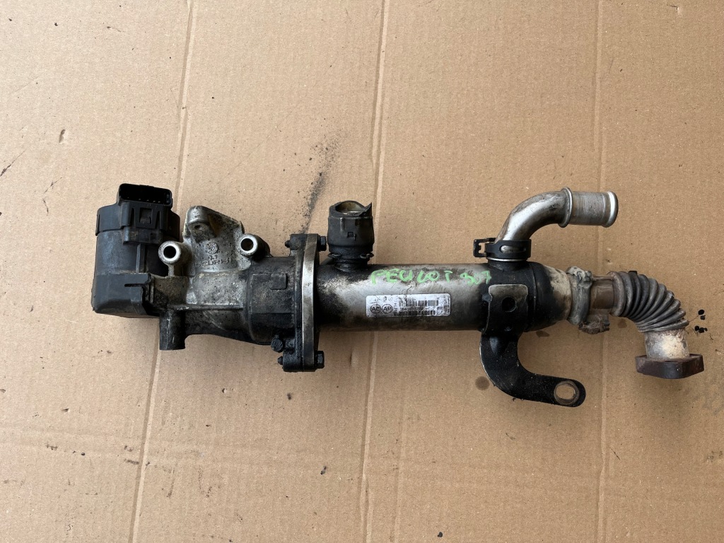 фото №1, Радіатор вихлопних газів egr peugeot 307 sw 2005-2008 2.0 hdi 9645689780