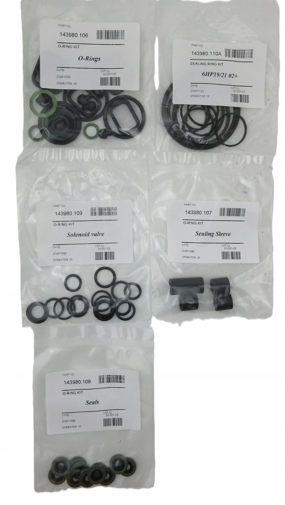 фото №7, Ohk набор уплотнение bez поршневые 6hp19a 09l 6hp21a 02+