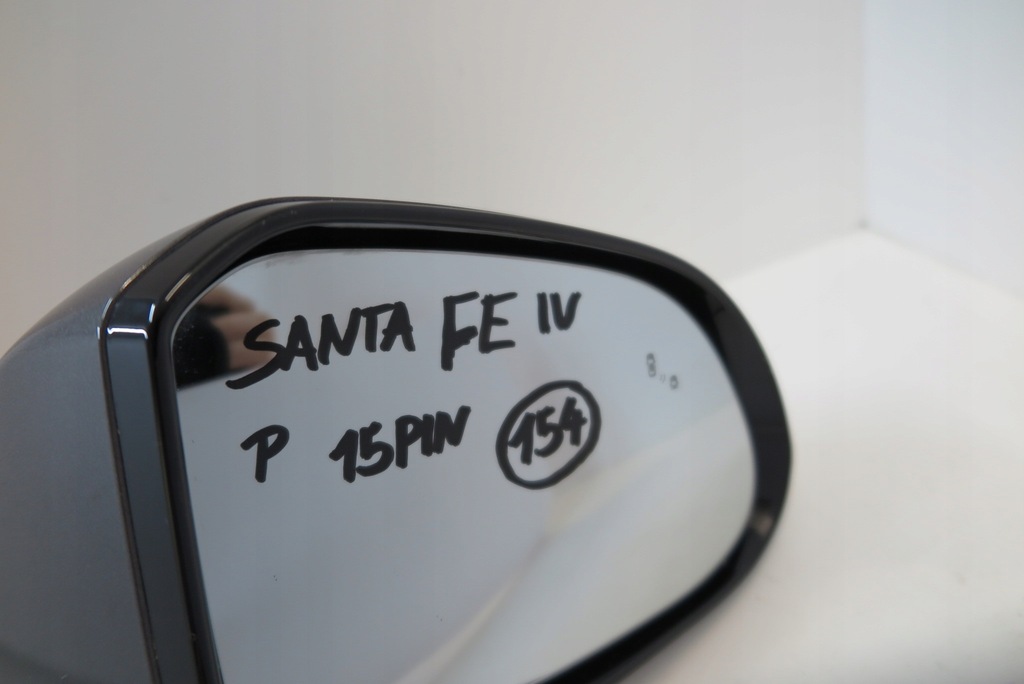фото №8, Дзеркало праве hyundai santa fe iv 15pin 14pin + камера
