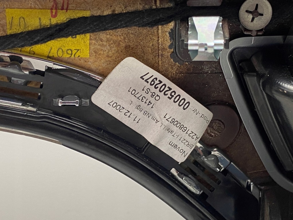 фото №6, Mercedes w221 молдинг drewno dekor панели 2216800671