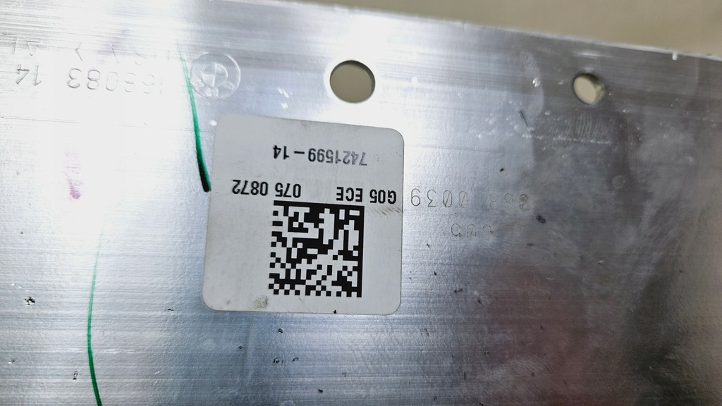 фото №7, Балка усилитель перед bmw x5 g05 оригинальная