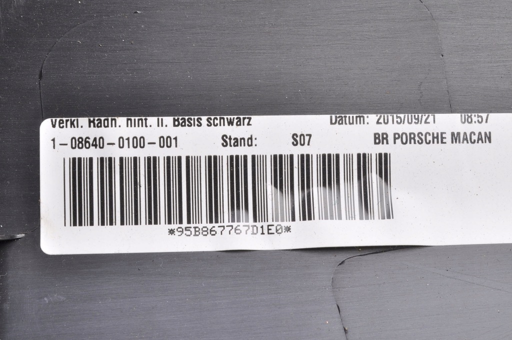 фото №14, Porsche macan защита пластик накладка левый задняя 95b867767d