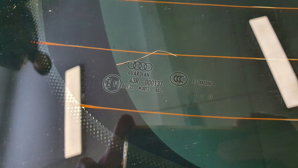 фото №7, Audi a5 8t sportback крышка багажника багажника стекло ly9c