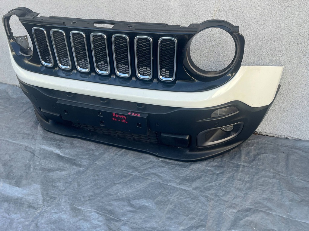 фото №5, Jeep renegade бампер передній kompletny 2014-18r