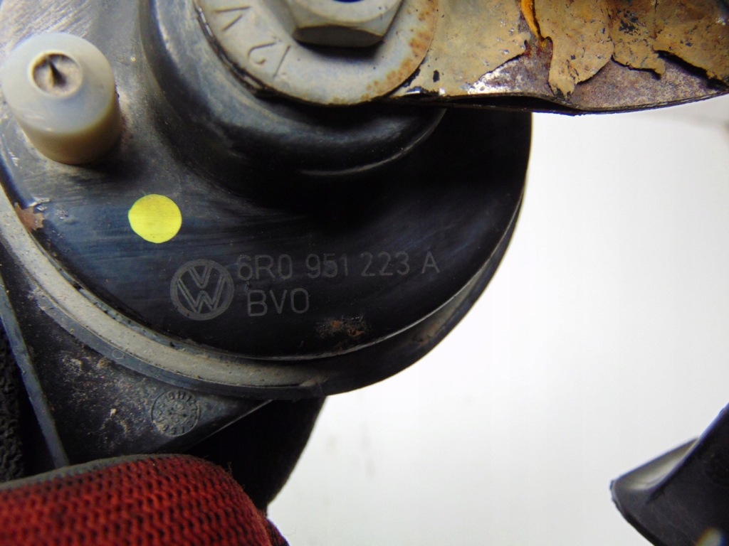 фото №8, Клаксон 2szt kpl сигнал звуковий vw polo v 6r 6r0951221a 6r0951223a