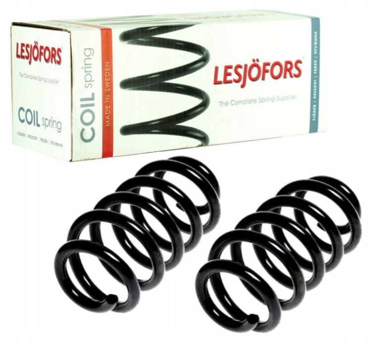 фото №1, Пружины перед audi a4 b6 b7 lesjofors