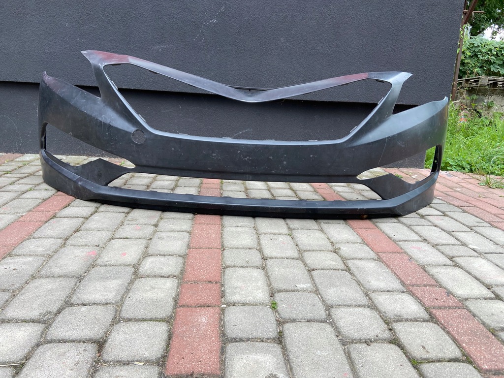 фото №1, Повреждённый бампер передний hyundai sonata 2015-