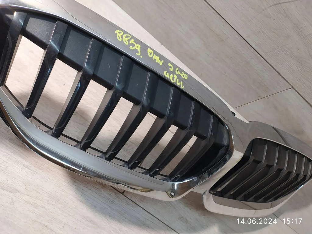 фото №6, 8839. bmw 3 g20 g21 решітка радіатора решітка радіатора 7449428