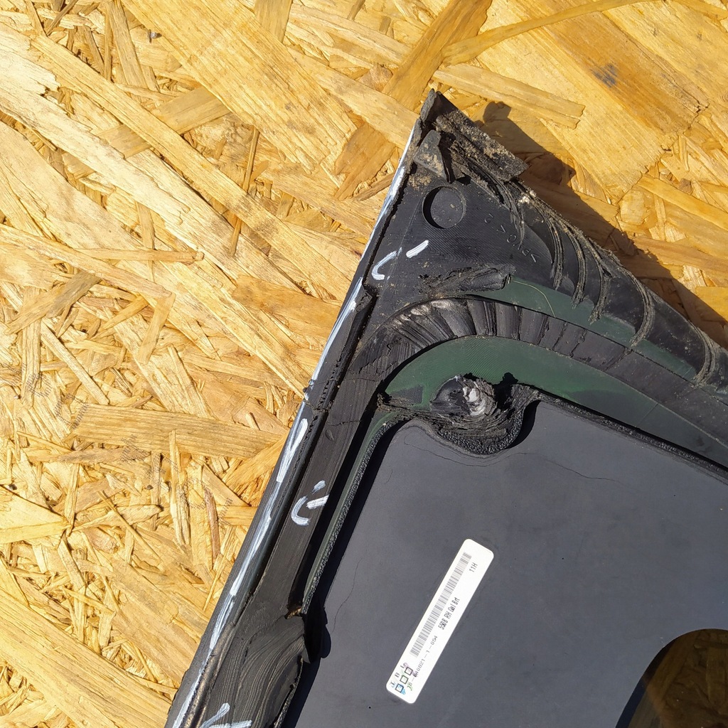 фото №7, Toyta highlander iv стекло кузовная правая правый задняя задняя хром