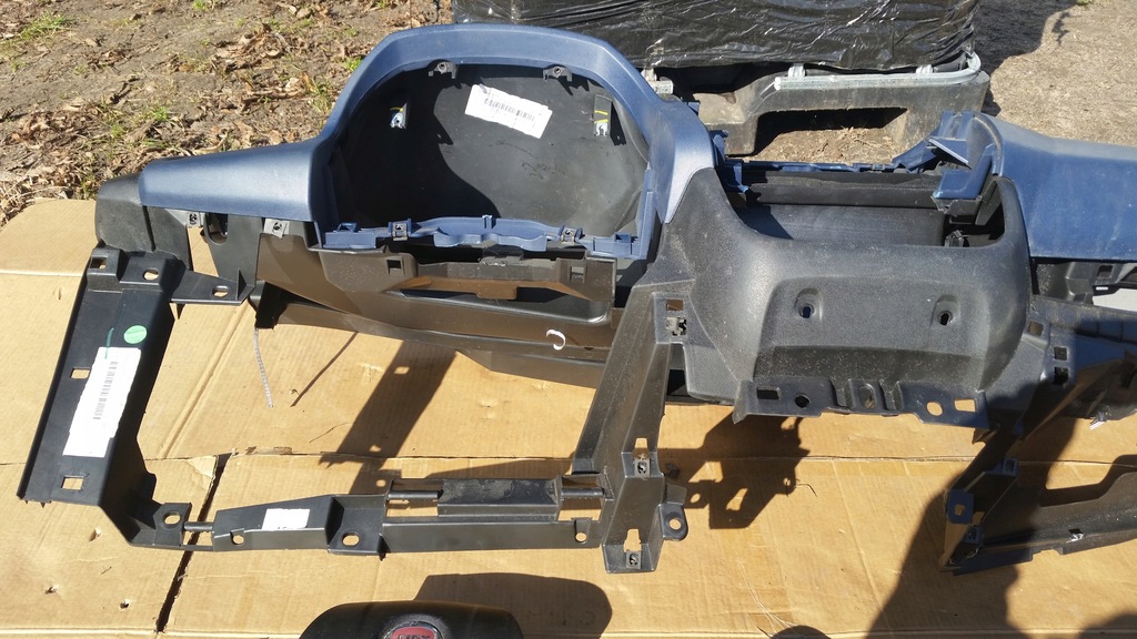 фото №10, Fiat doblo ii приборная панель консоль подушка безопасности ремни