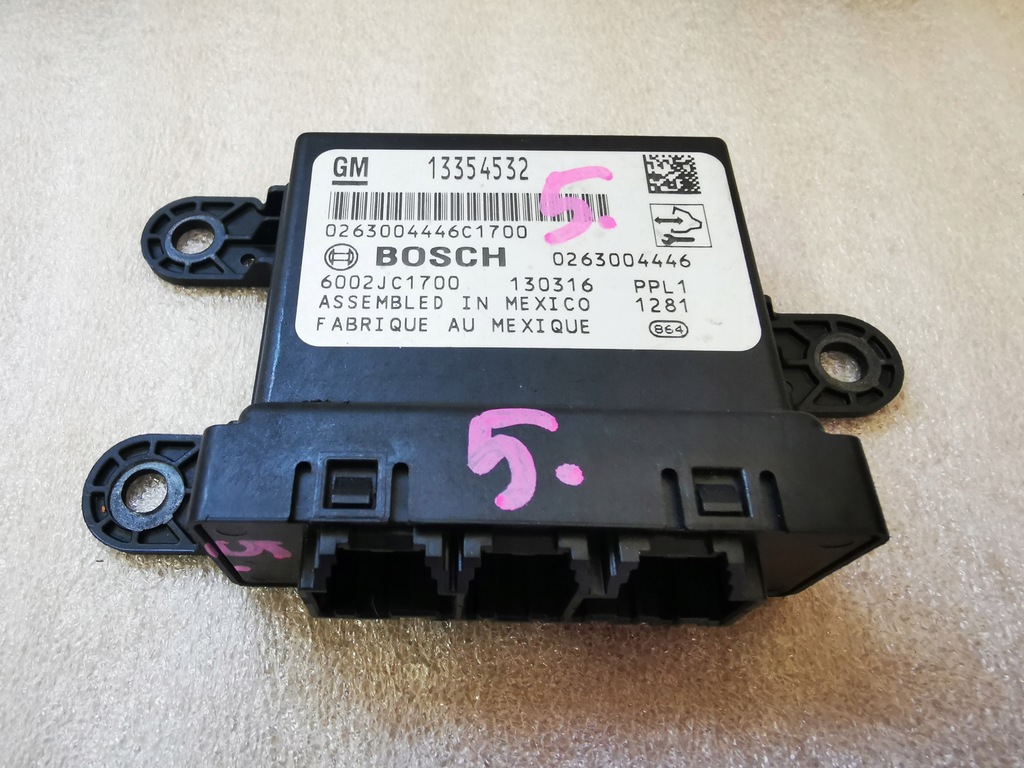 фото №1, Модуль паркування pdc insignia a meriva b astra iv j 13354532