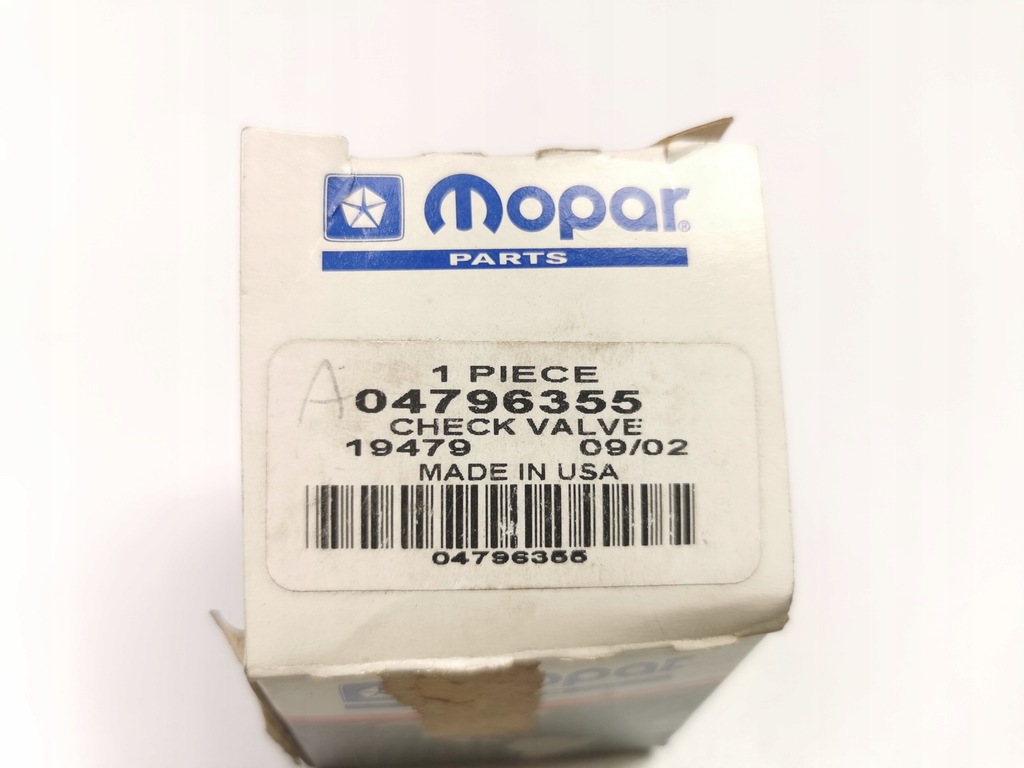 фото №6, Клапан усилителя тормозов mopar chrysler pt cruiser 04796355 4796355