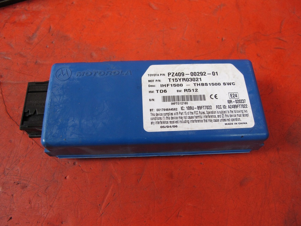 фото №1, Toyota corolla verso ii avensis модуль bluetooth