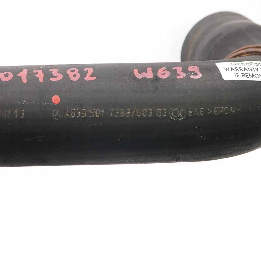 фото №11, Mercedes w639 шланг wąż труба wody a6395017382