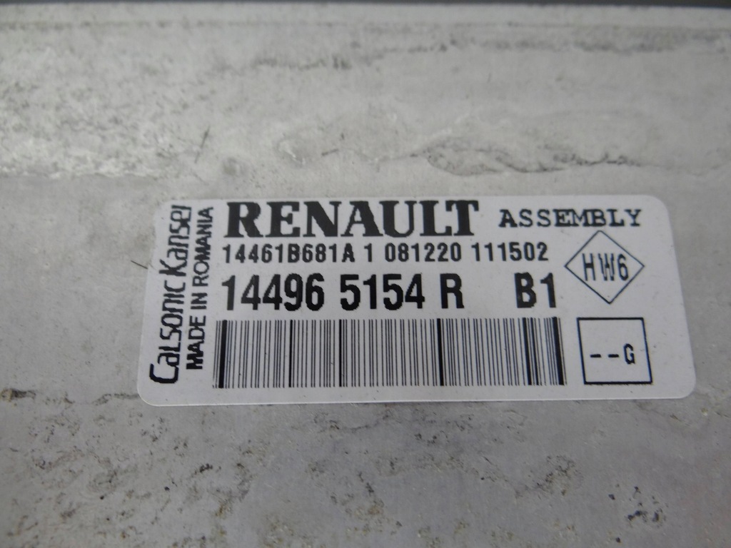 фото №10, Радиатор renault clio iv dacia lodgy sandero ii duster 214100078r / 921006