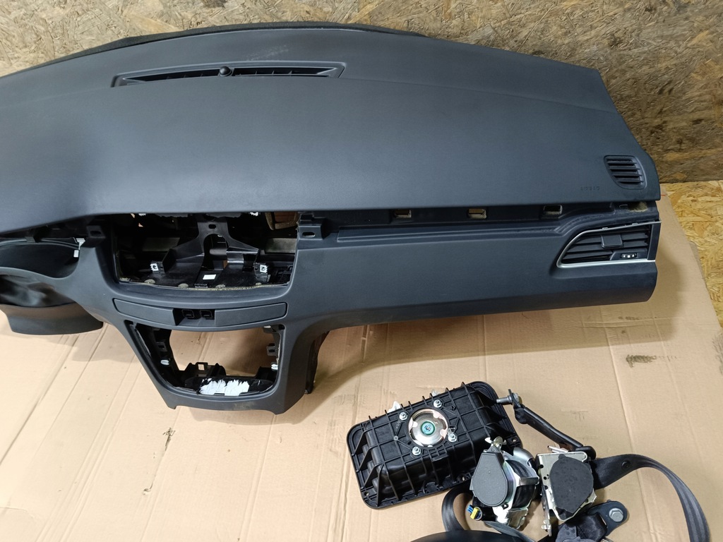 фото №6, Консоль приборная панель подушка безопасности ремни peugeot 508