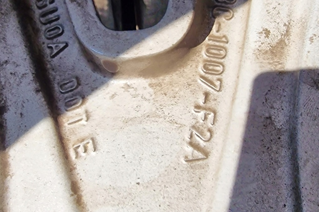 фото №8, Комплект диск ford ranger tke eb3c1007f2a 2.0l дизель 157kw 2021