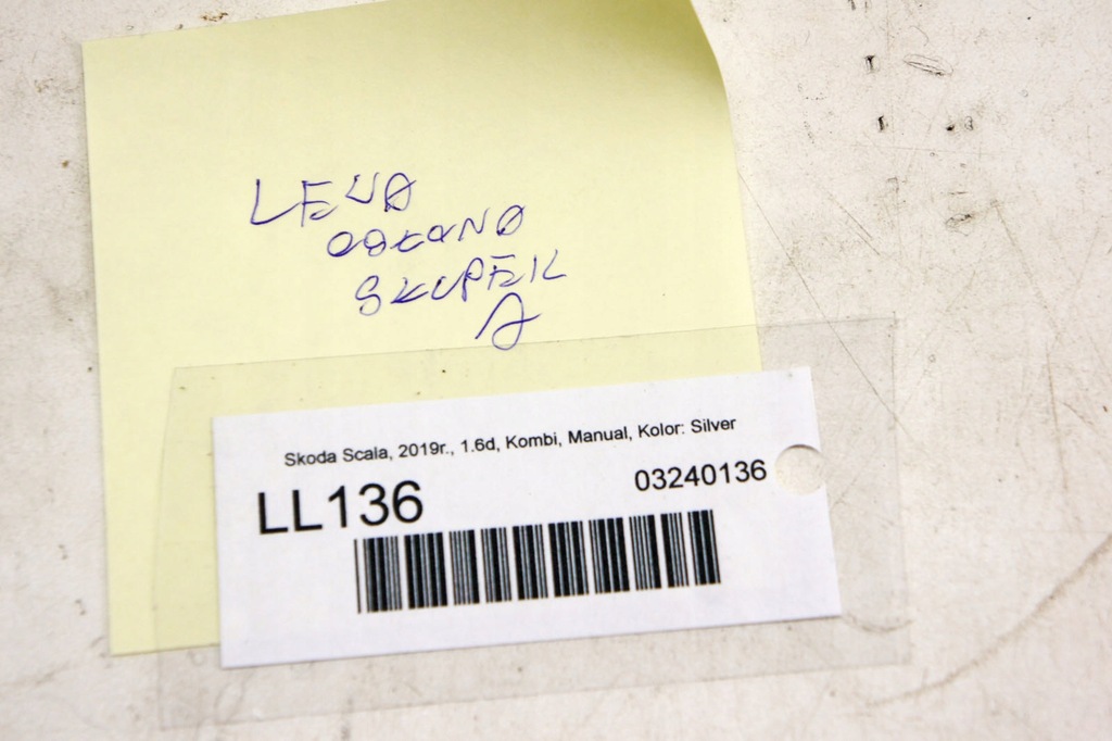 фото №8, Ll136 skoda scala захист стійка лівий перед