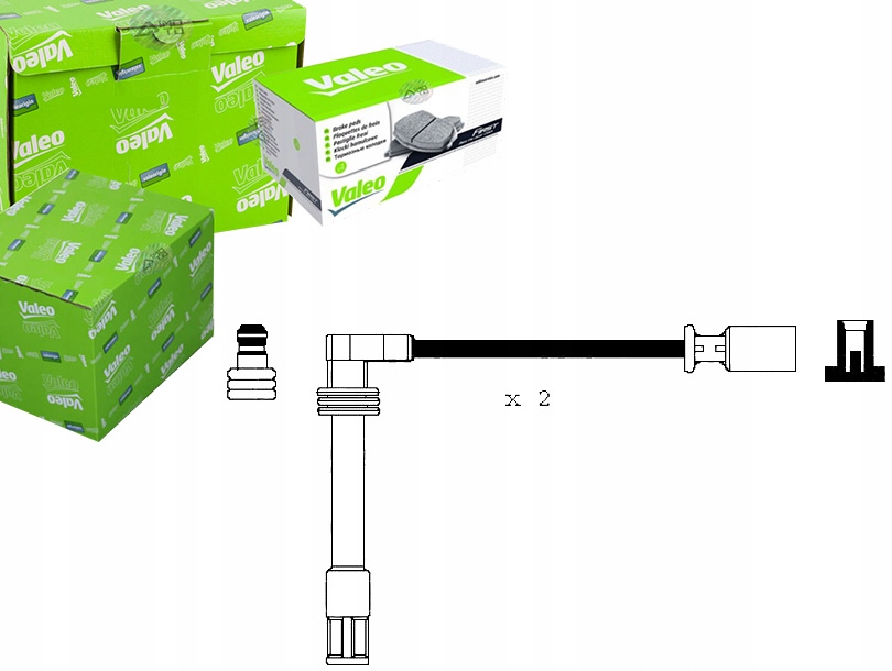 фото №1, Valeo дроти запалювання kpl. audi vw