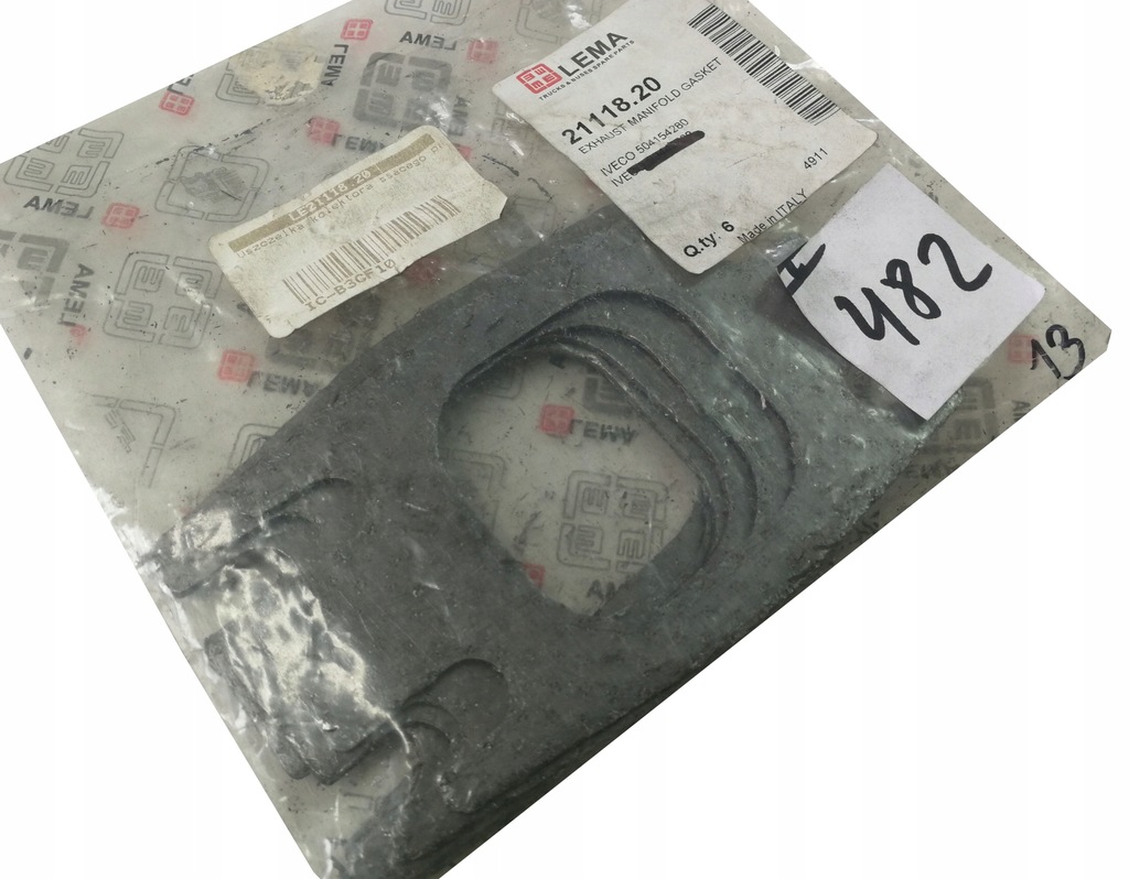 фото №1, Прокладка коллектор iveco stralis 504154280 выхлоп