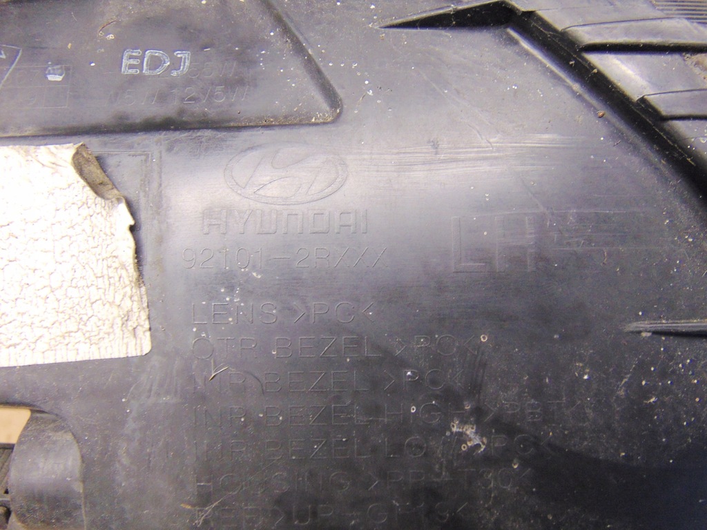 фото №14, Лампа левая перед передняя hyundai i30 i lift europa
