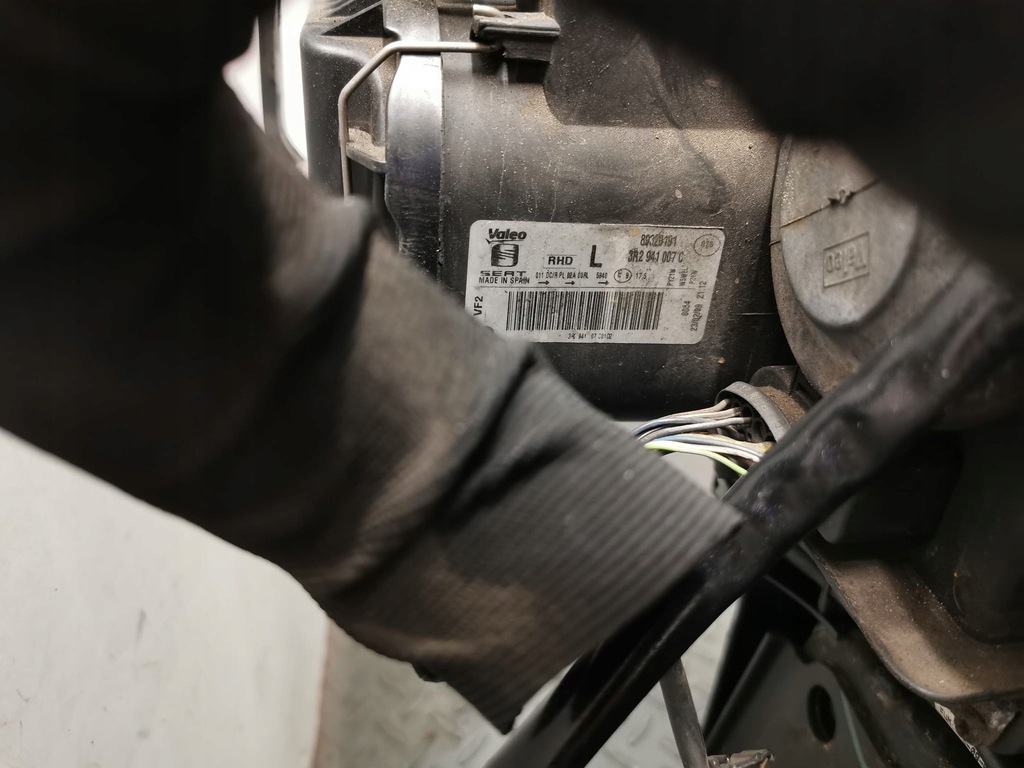 фото №6, Лампы перед seat exeo bixenon uk левая i правая