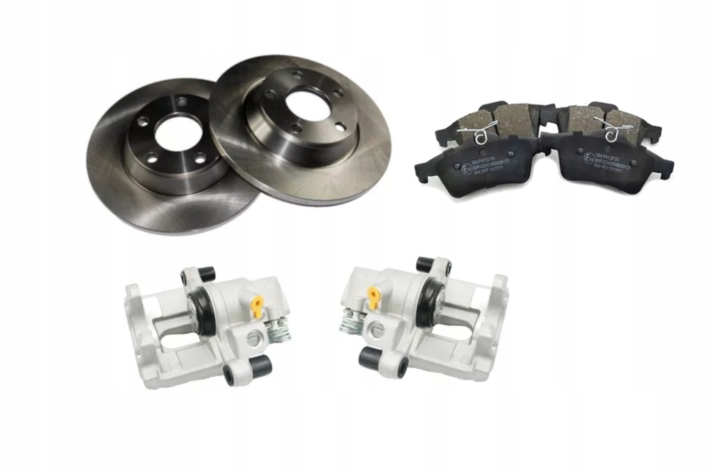 фото №2, Суппорт задняя l+p тормозные диски тормозные колодки volvo v50 s40 ii c30