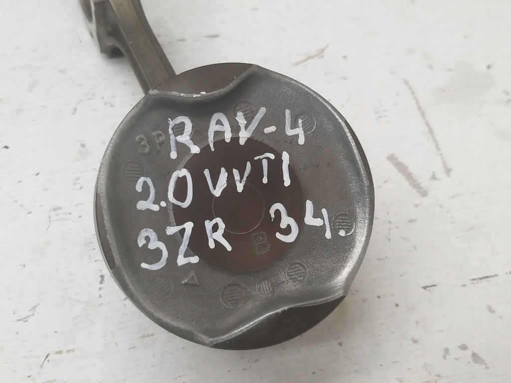 фото №11, Поршень шатун шатун 2.0 vvti 3zr rav4 iii avensis t27 auris 37090 3p