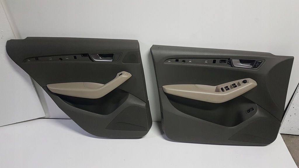 фото №1, Оббивка обшивка двері audi q5 8r0 czarna світла