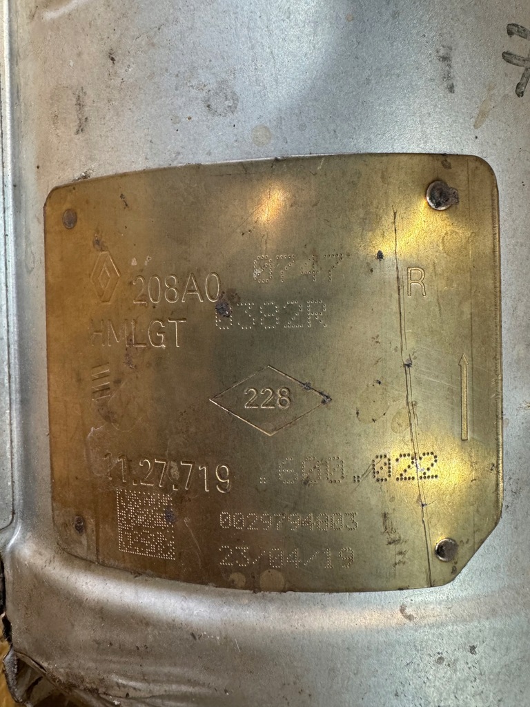 фото №2, Dpf катализатор датчики renault koleos ii talisman 1.7 dci