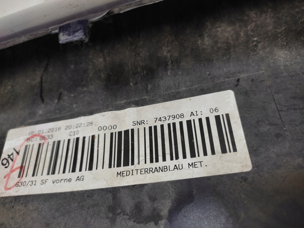 фото №11, Bmw 5 g30 g31 бампер передний перед 2017- 4pdc