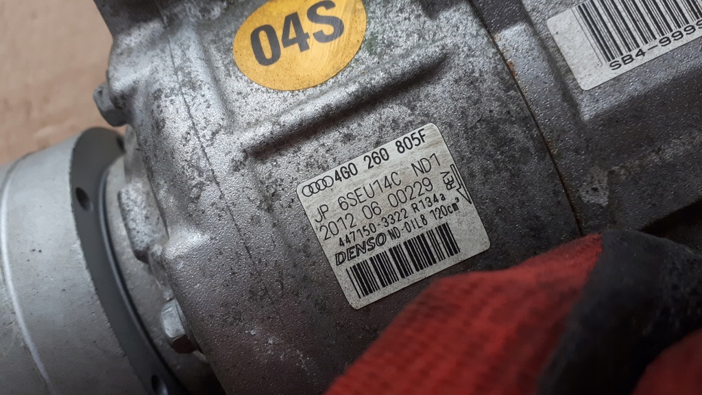 фото №6, S6 c7 4g компрессор кондиционера 4.0 tfsi s7 4g