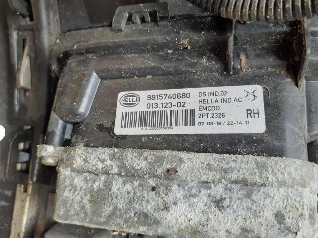 фото №11, Citroen ds7 crossback 2019 eph бампер перед передний 6 pdc камера решётка радиатора