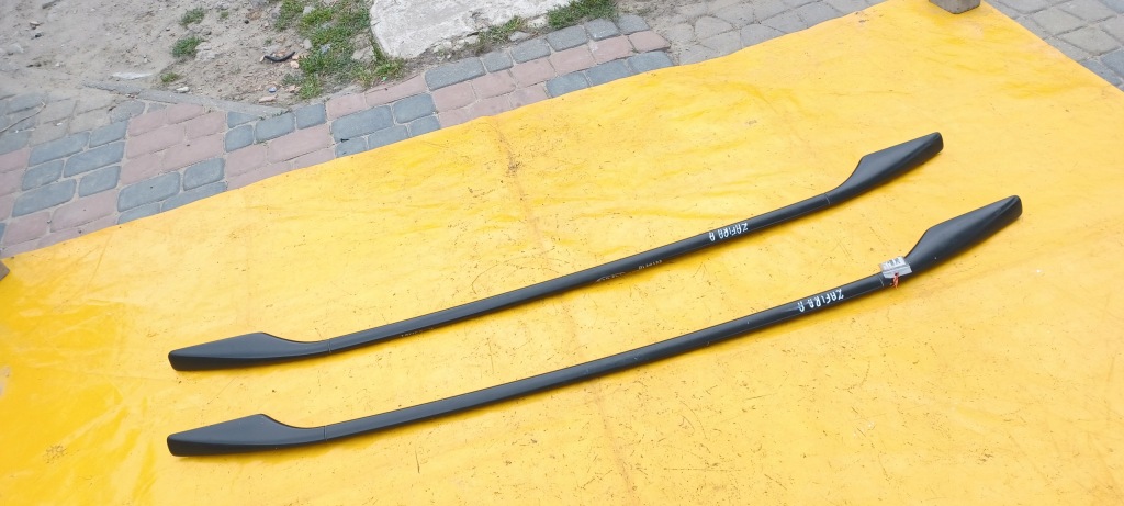 Рейлинги кровельные p/l zafira a чёрные с Разборки