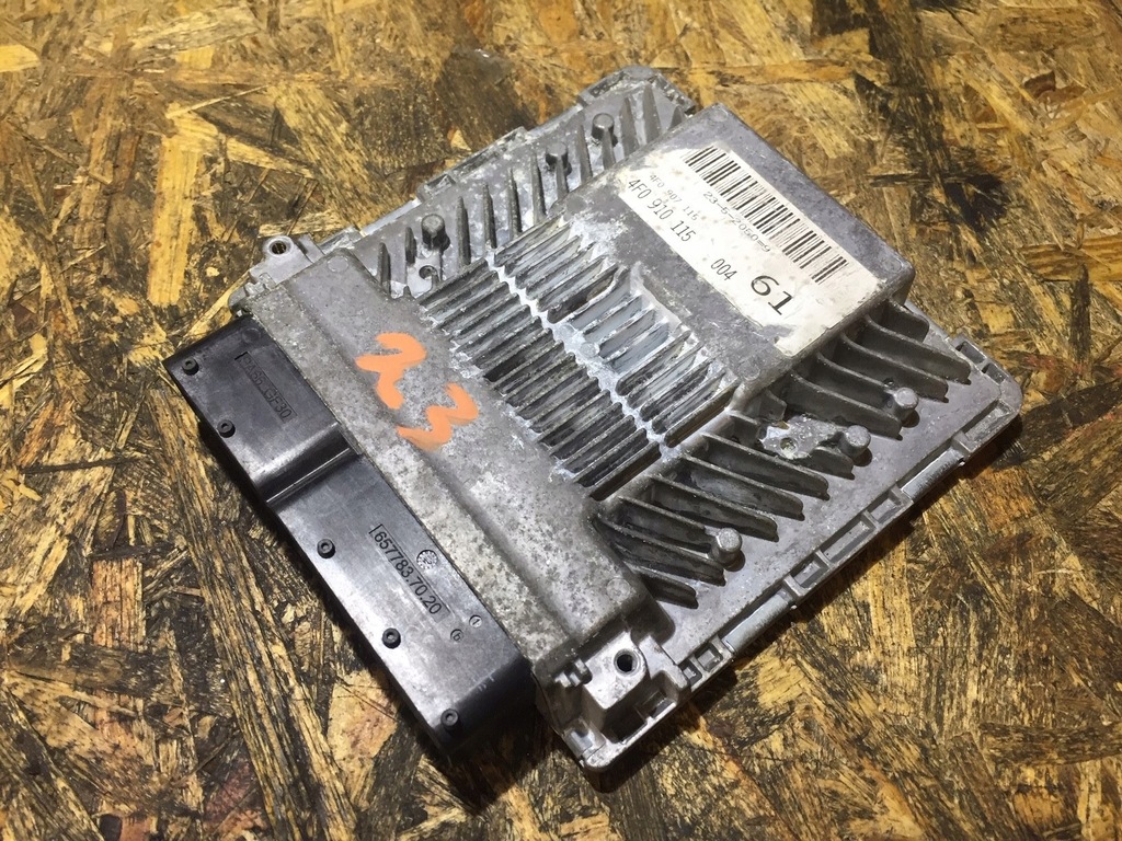 фото №6, Audi a6 c6 бортовий комп'ютер блок керування двигуна 4f0910115