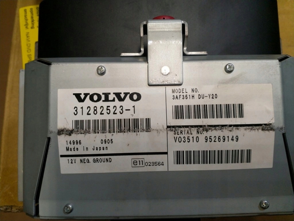 фото №5, Радіо навігація панель кондиціонер volvo v70 iii 09' kpl